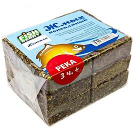 Fishberry Жмых конопляный Макуха "Конопля. Река 3 часа+" 12шт, фото 
