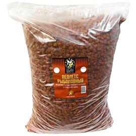Lion baits Пеллетс карповый (криль, цвет - оранж) 12мм - 15 кг, фото 