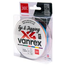 Леска плет. LJ Vanrex EGI & JIGGING х4 BRAID Multi Color 150/017, фото 