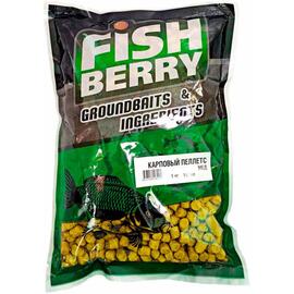 Пеллетс карповый Carp pellets "Мед" (желтый) 10мм - 1кг, фото 