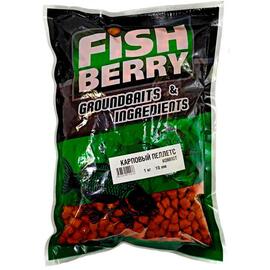 Пеллетс карповый Carp pellets "Компот" (оранж) 10мм - 1кг, фото 