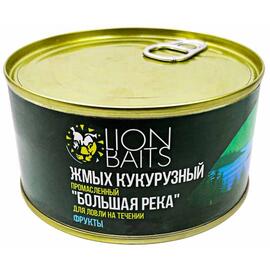 Жмых кукурузный промасленный "Большая река" Фрукты 10шт, фото 