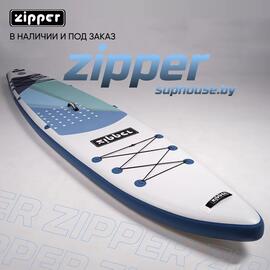 Надувная доска ZIPPER SUP Board (Сап Борд) S LINE 12'6'' TURING BLUE, фото 