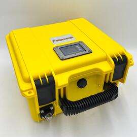 Аккумулятор BatteryCraft Lifepo4 12V 130Ah BMS 100 A c Bluetooth (желтый корпус), фото 