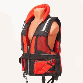 Жилет спасательный Ковчег Премиум 2XL-3XL до 115 кг красный, фото 