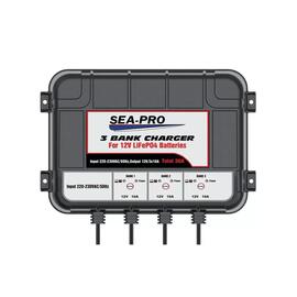 Зарядное устройство Sea-Pro ТЕ4-0287 (3х12В LiFePo4), фото 