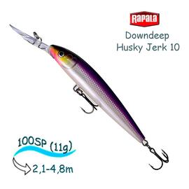 Воблер RAPALA Downdeep Husky Jerk 10, PDS, Цвет: PDS, Вес гр: 11, Длина, мм: 100 мм, фото 
