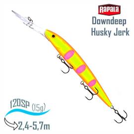 Воблер RAPALA Downdeep Husky Jerk 12, DSC, Цвет: DSC, Вес гр: 15, Длина, мм: 120 мм, фото 