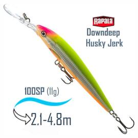 Воблер RAPALA Downdeep Husky Jerk 10, CLS, Цвет: CLS, Вес гр: 11, Длина, мм: 100 мм, фото 