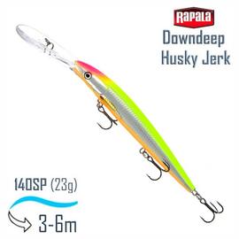 Воблер RAPALA Downdeep Husky Jerk 14, CLS, Цвет: CLS, Вес гр: 23, Длина, мм: 140 мм, фото 