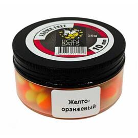 Lion Baits Бойлы плавающие Pop-Up "Aroma Free" (без аромы) желто-оранжевые 10 мм, Вкус: без вкуса, Расцветка: желто-оранжевый, Диаметр (мм): 10, фото 