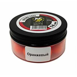 Lion Baits Бойлы плавающие Pop-Up "Aroma Free" (без аромы) оранжевые 14 мм, Вкус: без вкуса, Расцветка: оранжевый, Диаметр (мм): 14, фото 