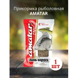 Прикормка Amatar ЛИНЬ-КАРАСЬ  750г, Вкус: линь-карась, Вес гр: 750, фото 