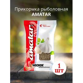 Прикормка Amatar ЧЕСНОК 750г, Вкус: чеснок, Вес гр: 750, фото 