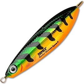 Незацепляйка с шумовой камерой RAPALA Rattlin' Minnow Spoon 08, FLP, фото 