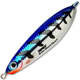 Незацепляйка с шумовой камерой RAPALA Rattlin' Minnow Spoon 08, MBT, фото 