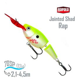 Воблер RAPALA Jointed Shad Rap 07, BCSD, Цвет: BCSD, Вес гр: 13, Длина, мм: 70 мм, фото 