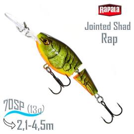 Воблер RAPALA Jointed Shad Rap 07, FCW, Цвет: FCW, Вес гр: 13, Длина, мм: 70 мм, фото 