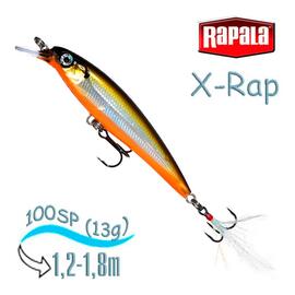 Воблер RAPALA X-Rap 10, TOSD, Цвет: TOSD, Вес гр: 13, Длина, мм: 100 мм, фото 