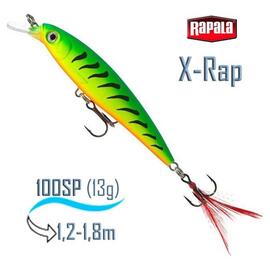 Воблер RAPALA X-Rap 10, FTU, Цвет: FTU, Вес гр: 13, Длина, мм: 100 мм, фото 