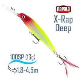 Воблер RAPALA X-Rap Deep 10, CLN, Цвет: CLN, Вес гр: 13, Длина, мм: 100 мм, фото 