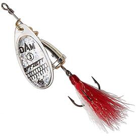 Блесна вращающаяся DAM FZ Executor Dressed Spinner #2 4g S Reflex Silver, фото 