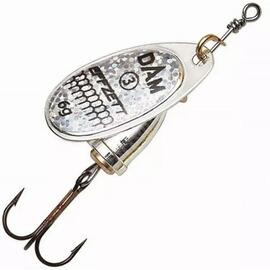 Блесна вращающаяся DAM FZ Executor Spinner #2 4g S Reflex Silver, фото 