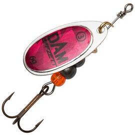 Блесна вращающаяся DAM FZ Fluo Spinner #4 10g S Magenta Prisma, фото 
