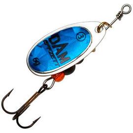 Блесна вращающаяся DAM FZ Fluo Spinner #4 10g S Sky Prisma, фото 
