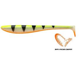 Приманка SAVAGE GEAR Monster Shad 22cm 60g Lemon Tiger 2pcs, фото 