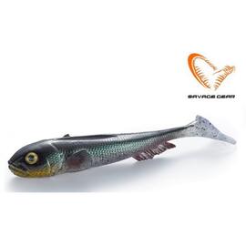 Приманка мягкая SAVAGE GEAR 3D Goby Shad 23cm 96g Green/Silver Goby 1pcs Blister, фото 