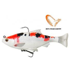 Приманка мягкая SAVAGE GEAR 3D Roach Pulsetail 13cm 38.5g S Koi 2pcs, фото 
