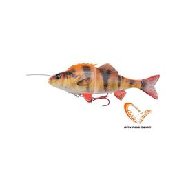 Приманка мягкая SAVAGE GEAR 4D Line Thru Perch 23cm 145g SS Albino, фото 