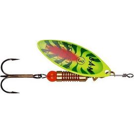 Блесна вращающаяся DAM FZ Predator Spinner #2 7g S Fireshark, фото 