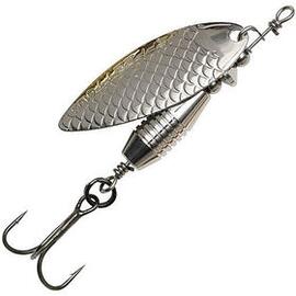 Блесна вращающаяся DAM FZ Fast Water Spinner #4 14g S Silver, фото 