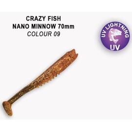 Мягкая приманка CRAZY FISH Nano Minnow 2.8" 53-70-9-7, фото 