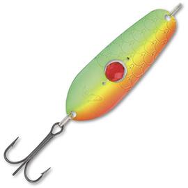 Блесна колебающаяся KUUSAMO RASANEN Weedless 60/15 GR/FYe/R-S UV, фото 