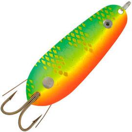 Блесна колебающаяся KUUSAMO RASANEN Weedless 70/10 G/GR/FYe/FR-C UV, фото 