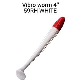 Мягкая приманка CRAZY FISH Vibro Worm 4'' 75-100-59RH-6, фото 