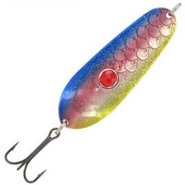 Блесна колебающаяся KUUSAMO RASANEN Pearl 70/20 GL/BLU/R/Ye-S,UV, фото 