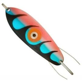 Блесна колебающаяся KUUSAMO VIIKSI Weedless 75/18 BL/O/FR/BLU-s, фото 
