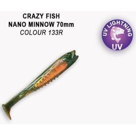 Мягкая приманка CRAZY FISH Nano Minnow 2.8" 53-70-133R-7, фото 