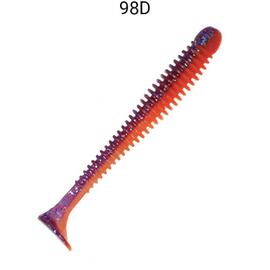 Мягкая приманка CRAZY FISH Vibro worm 3.4" 13-85-98d-6, фото 