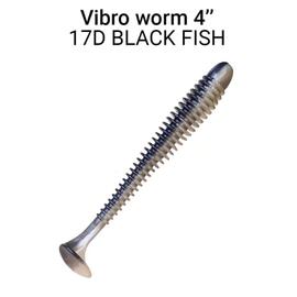Мягкая приманка CRAZY FISH Vibro Worm 4'' 75-100-17d-6, фото 