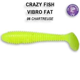 Мягкая приманка CRAZY FISH Vibro fat 2.7" 1-71-6-6, фото 