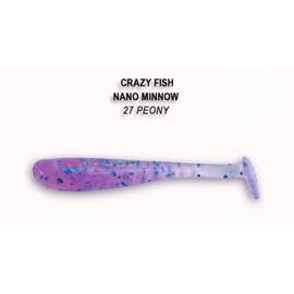 Мягкая приманка CRAZY FISH Nano Minnow 2.2" 22-55-27-6, фото 