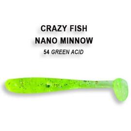 Мягкая приманка CRAZY FISH Nano Minnow 1.6" 6-40-54-6, фото 