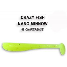 Мягкая приманка CRAZY FISH Nano Minnow 2.2" 22-55-6-6, фото 