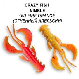 Мягкая приманка CRAZY FISH Nimble 1.6" 49-40-15d-6, фото 