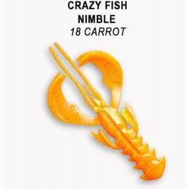 Мягкая приманка CRAZY FISH Nimble 1.6" 49-40-18-6, фото 